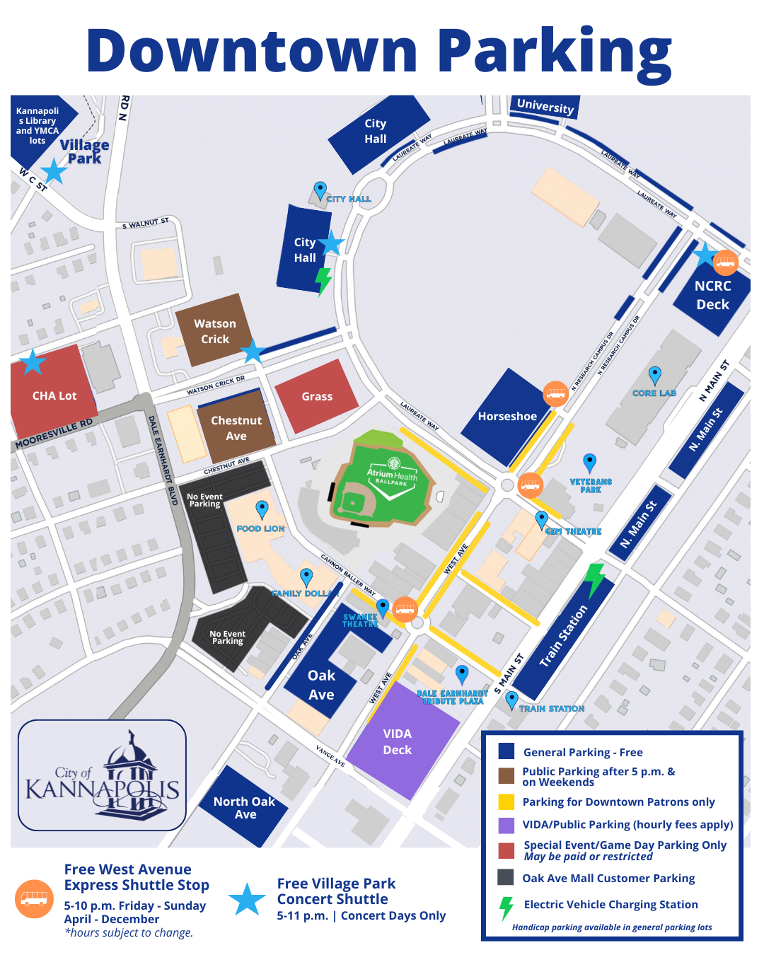 Downtown map 